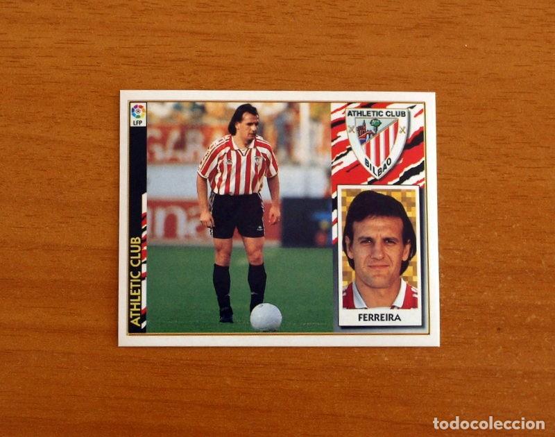 Cromos de F&uacute;tbol: Athletic de Bilbao - Ferreira - Fichaje n&ordm; 10 - Ediciones Este Liga 1997-1998, 97-98 - Nunca pegado
