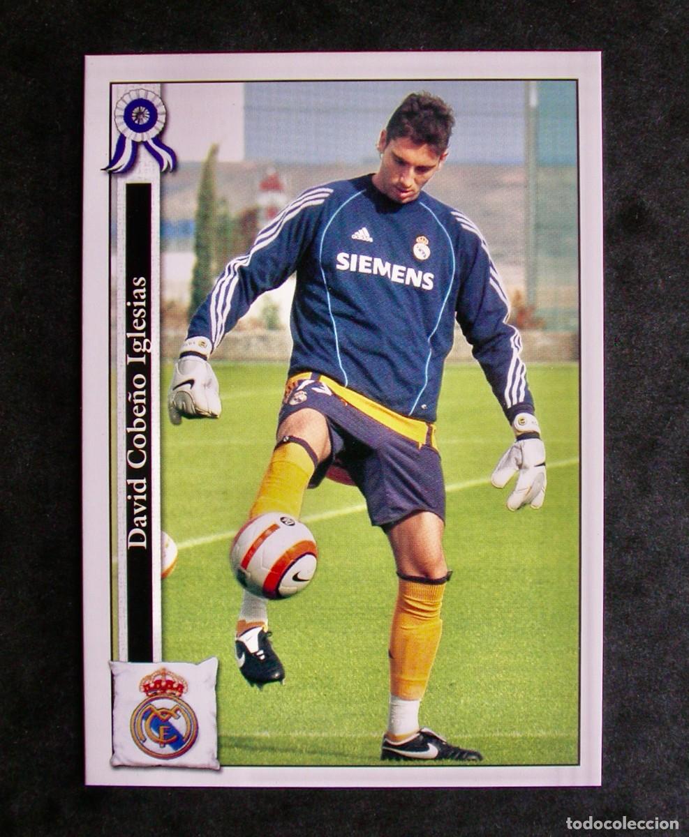 Cromos de F&uacute;tbol: 992 COBE&Ntilde;O R. MADRID CASTILLA / FICHAS DE LA LIGA 2005 2006 05 06 / MUNDICROMO