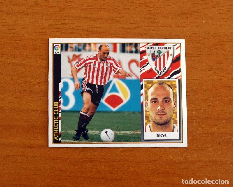 Cromos de F&uacute;tbol: Athletic de Bilbao - R&iacute;os - Fichaje n&ordm; 18 - Ediciones Este Liga 1997-1998, 97-98 - Nunca pegado