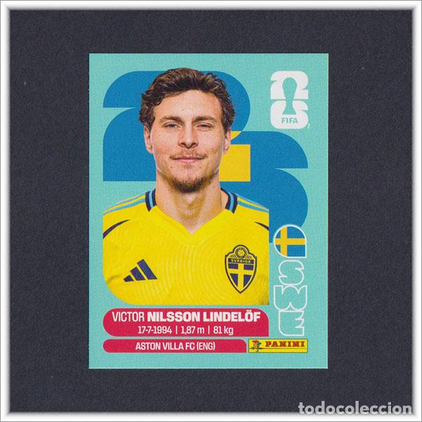 Cromos de F&uacute;tbol: FIFA WORLD CUP 2026 26 MUNDIAL PANINI NILSSON LINDELOF SWE 6 SUECIA COLECCI&Oacute;N ALBUM LIGA STICKER