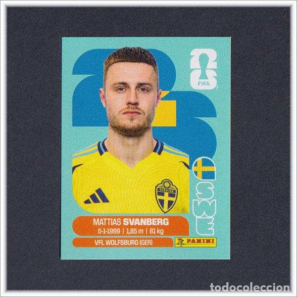 Cromos de F&uacute;tbol: FIFA WORLD CUP 2026 26 MUNDIAL PANINI SVANBERG SWE 12 SUECIA COLECCI&Oacute;N ALBUM LIGA STICKER