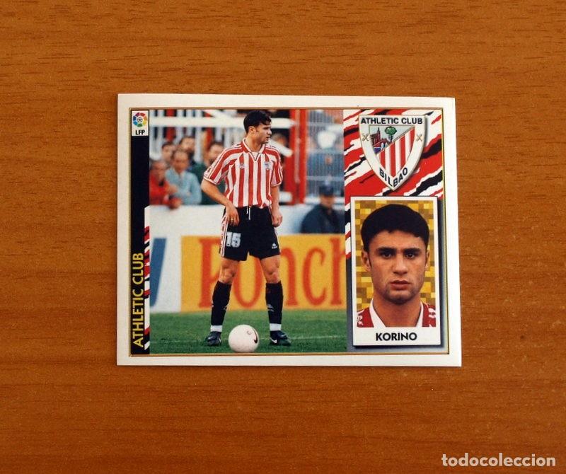 Cromos de F&uacute;tbol: Athletic de Bilbao - Korino - BAJA - Ediciones Este Liga 1997-1998, 97-98 - Nunca pegado