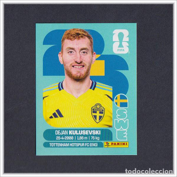 Cromos de F&uacute;tbol: FIFA WORLD CUP 2026 26 MUNDIAL PANINI KULUSEVSKI SWE 17 SUECIA COLECCI&Oacute;N ALBUM LIGA STICKER