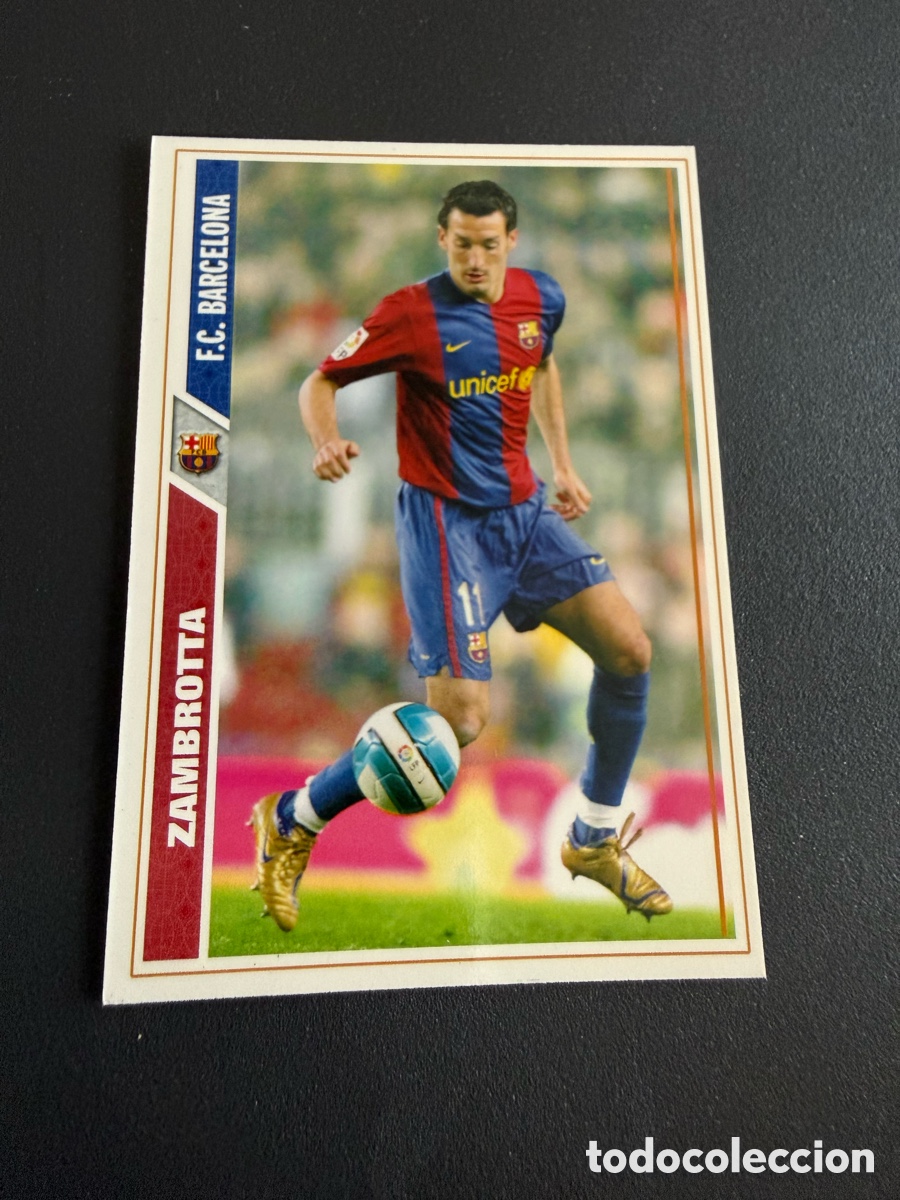 Cromos de F&uacute;tbol: MUNDICROMO 2007-08. n 35 ZAMBROTTA