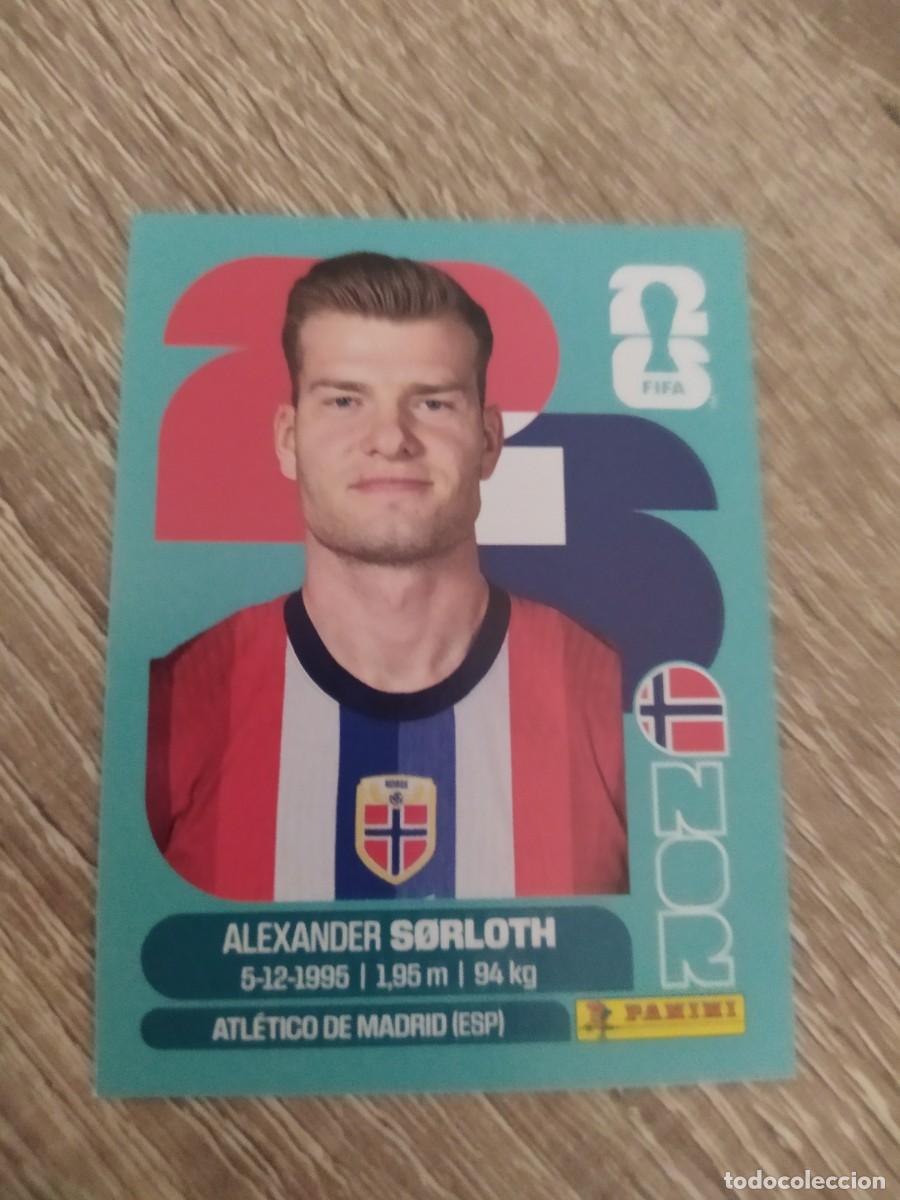 Cromos de F&uacute;tbol: NOR 16 Alexander Sorloth Noruega mundial 2026 panini