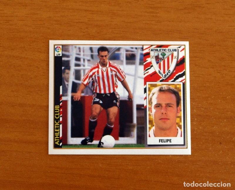 Cromos de F&uacute;tbol: Athletic de Bilbao - Felipe - BAJA - Ediciones Este Liga 1997-1998, 97-98 - Nunca pegado