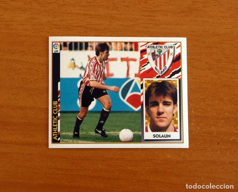Cromos de F&uacute;tbol: Athletic de Bilbao - Solaun - COLOCA - Ediciones Este Liga 1997-1998, 97-98 - Nunca Pegado