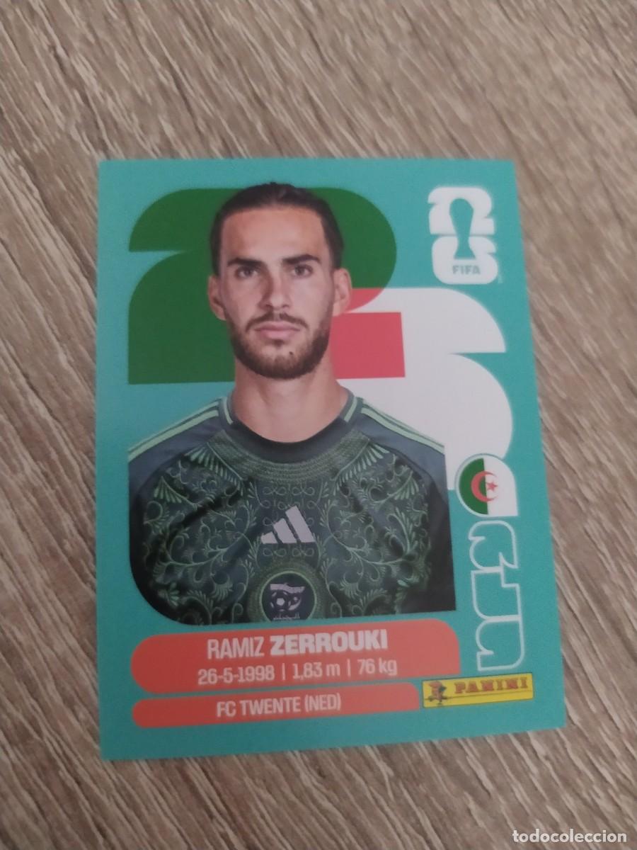 Cromos de Futebol: ALG 11 Ramiz ZERROUKI Algeria Argelia mundial 2026 panini
