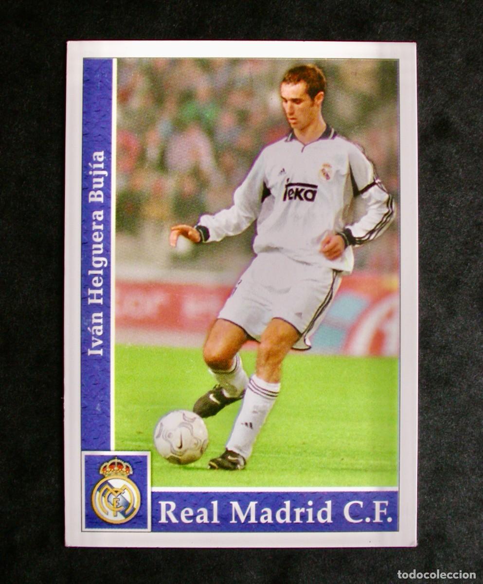 Fu&szlig;ball-Sticker: N&ordm; 10 IV&Aacute;N HELGUERA DEL R. MADRID DE LAS FICHAS DE LA LIGA 2001 2002 DE MUNDICROMO
