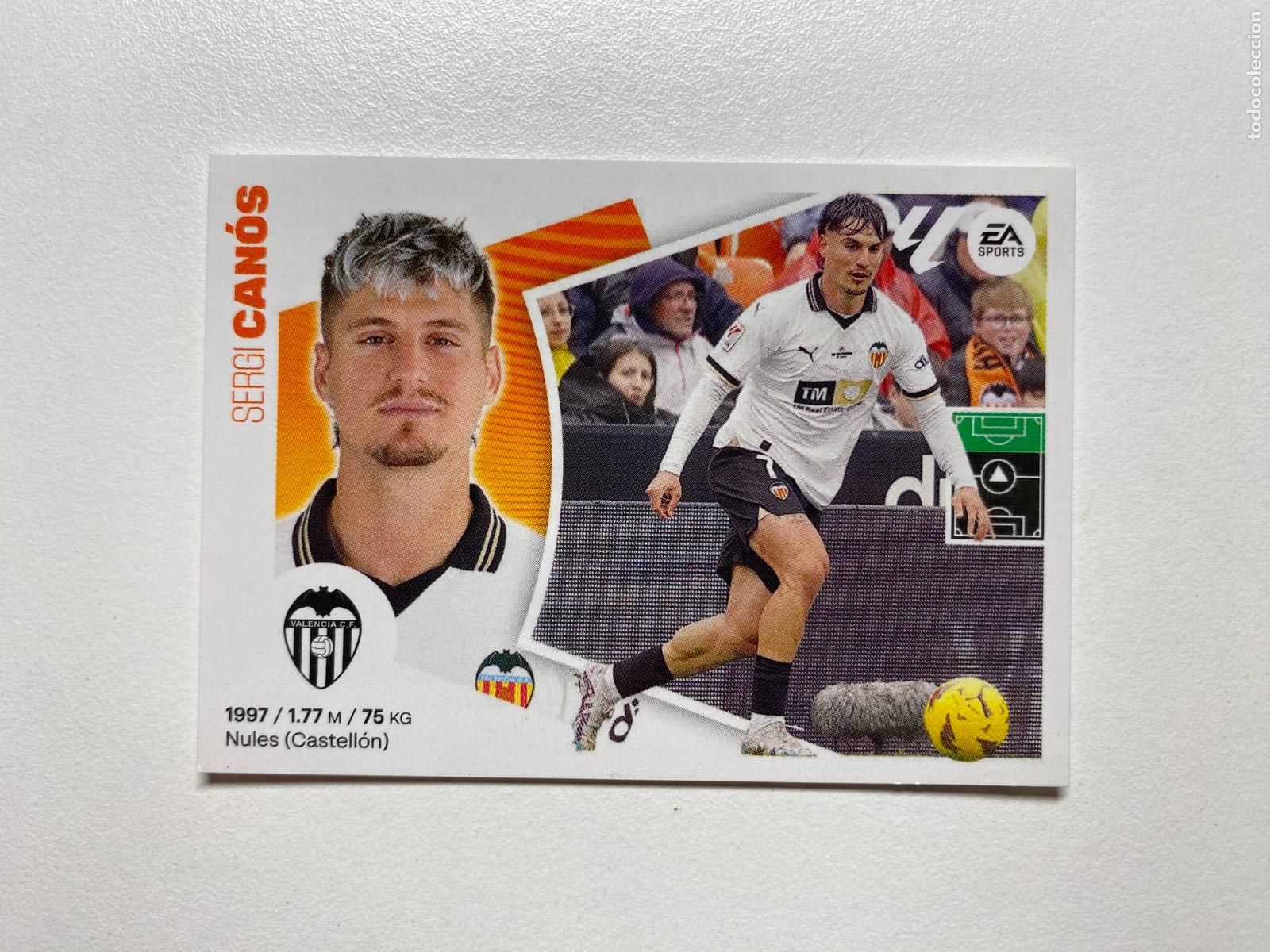 Fu&szlig;ball-Sticker: N 18 VALENCIA CF Can&oacute;s LIGA ESTE 24 25 &Aacute;LBUM CROMOS PANINI 2024 2025