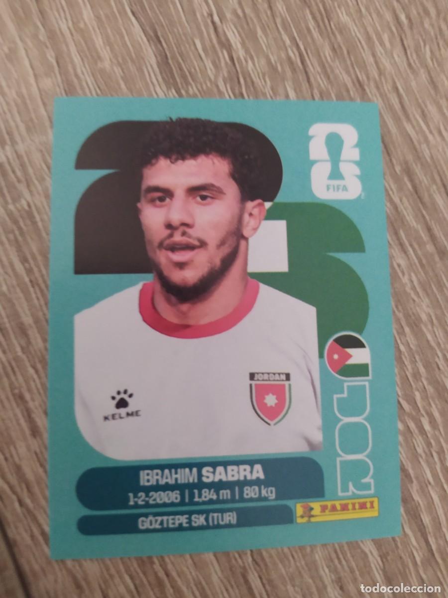 Cromos de Futebol: JOR 20 Ibrahim SABRA Jordania mundial 2026 panini