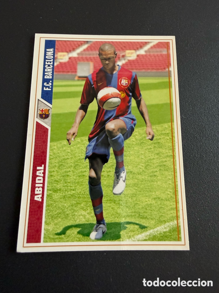 Cromos de F&uacute;tbol: MUNDICROMO 2007-08. n 39. ABIDAL