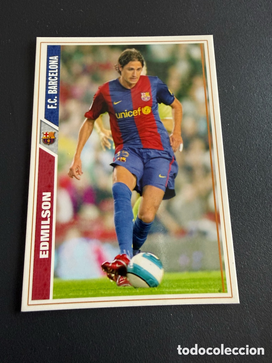 Cromos de F&uacute;tbol: MUNDICROMO 2007-08. n 41. EDMILSON
