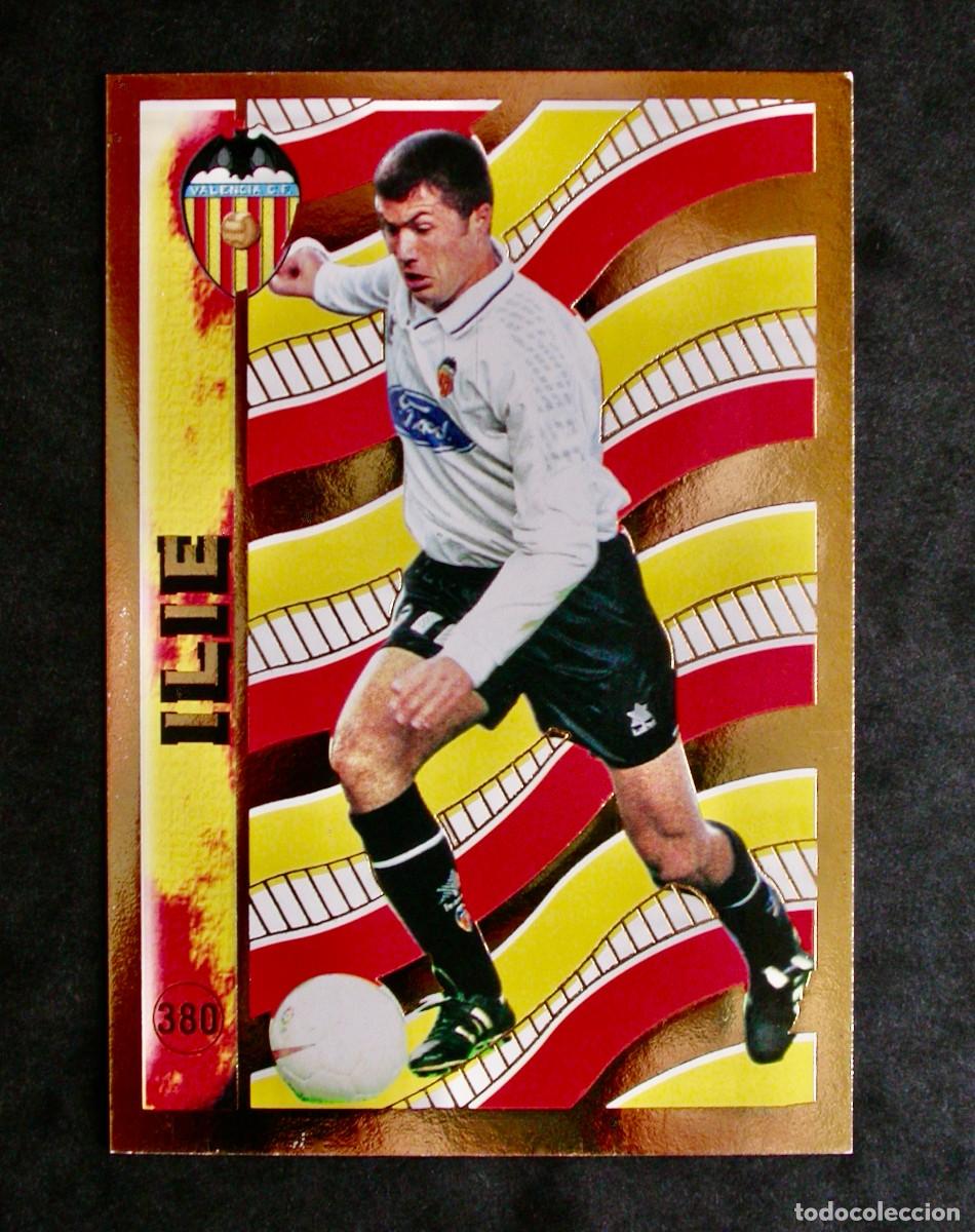 Cromos de F&uacute;tbol: N&ordm; 380 ILIE DE LAS FICHAS DE LA LIGA 98-99 DE MUNDICROMO