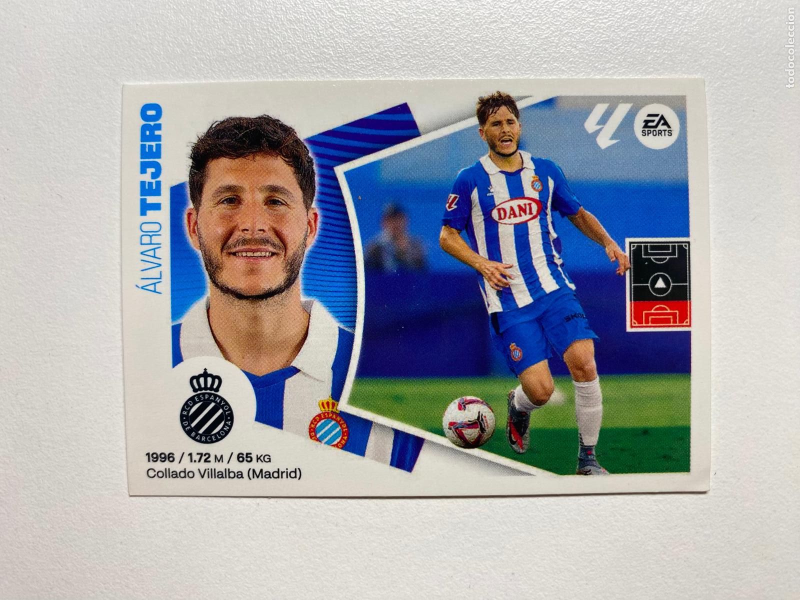 Cromos de Futebol: N 7 &Uacute;LTIMOS FICHAJES Tejero LIGA ESTE 24 25 &Aacute;LBUM CROMOS PANINI 2024 2025