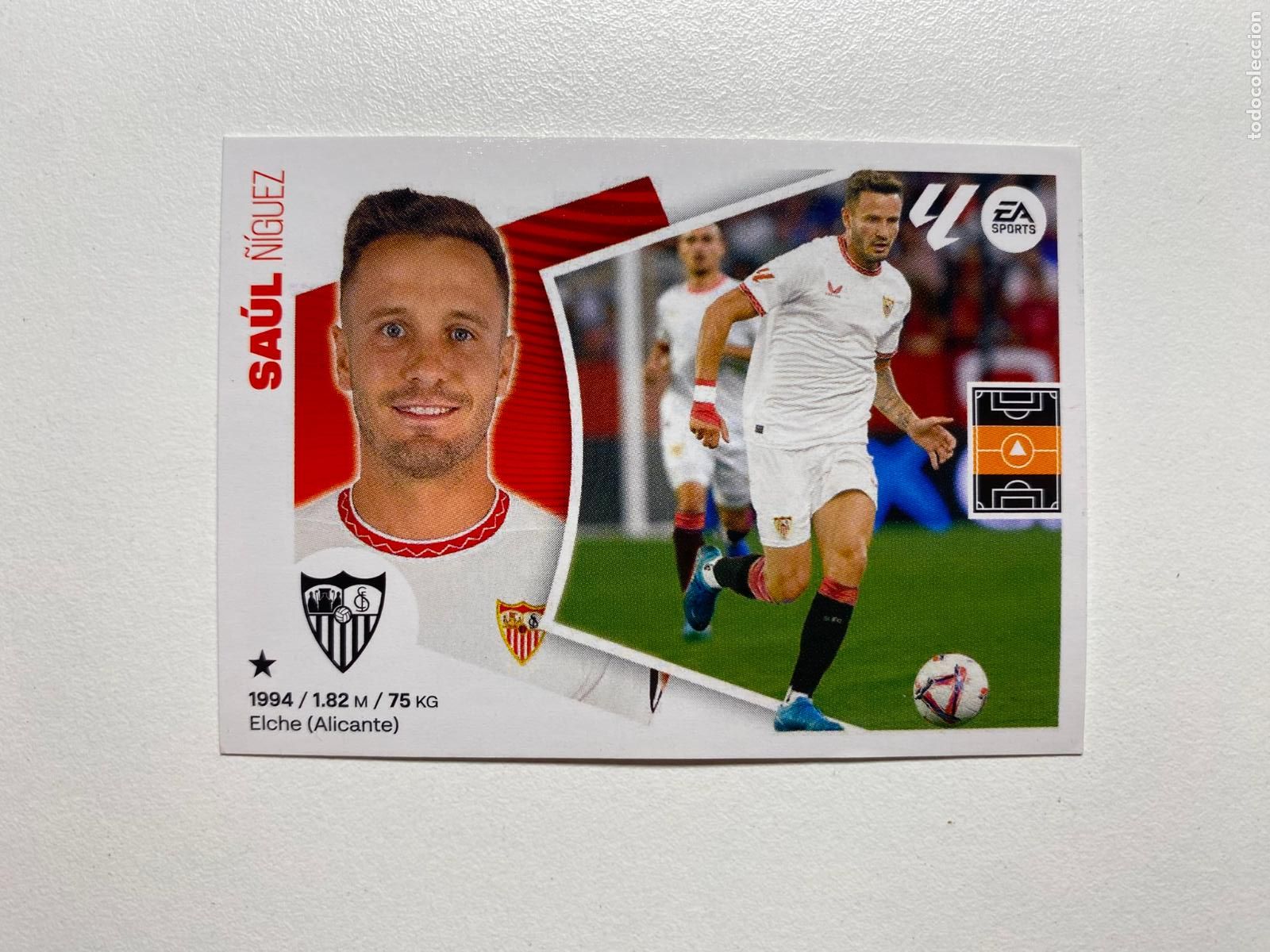 Cromos de Futebol: N 8 &Uacute;LTIMOS FICHAJES Sa&uacute;l LIGA ESTE 24 25 &Aacute;LBUM CROMOS PANINI 2024 2025