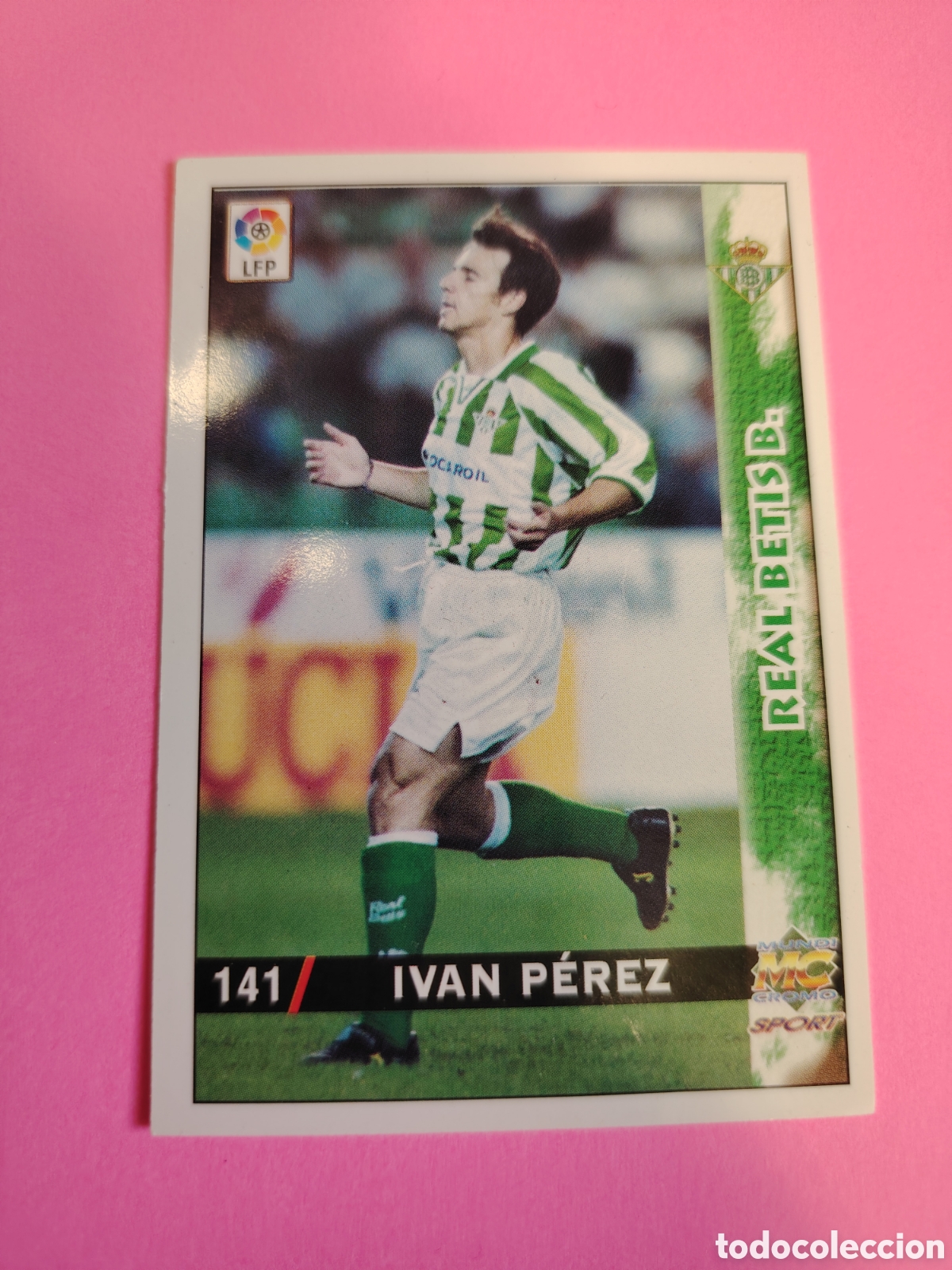 Cromos de Futebol: BETIS-N&deg;141-IVAN PEREZ-MUNDICROMO FICHAS DE LA LIGA 1998 1999 98 99