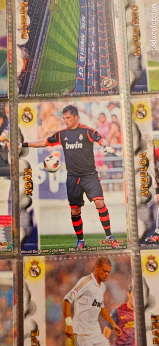 Cromos de f&uacute;tbol: real madrid 5 adan quiz game 2012 2013 12 13 mundicromo sport trading card