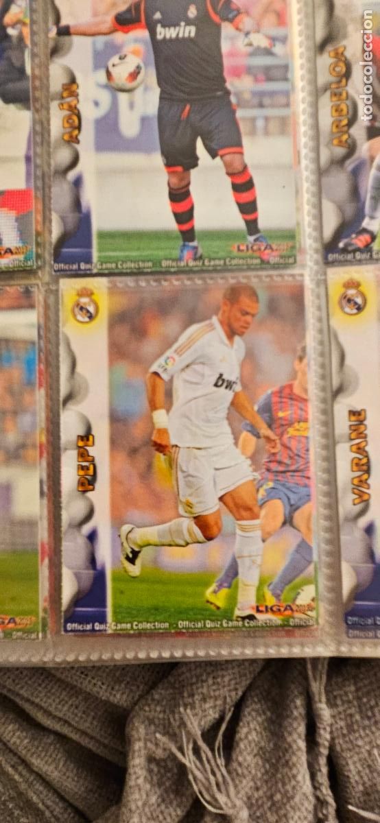 Cromos de f&uacute;tbol: real madrid 8 pepe quiz game 2012 2013 12 13 mundicromo sport trading card