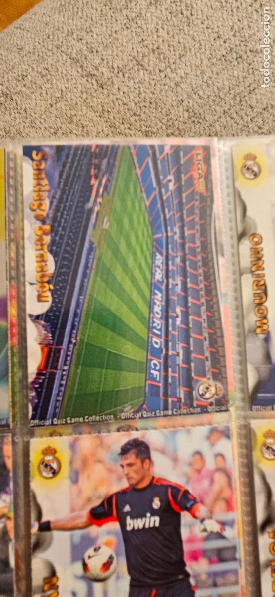 Cromos de f&uacute;tbol: real madrid estadio bernabeu 2 quiz game 2012 2013 12 13 mundicromo sport trading card