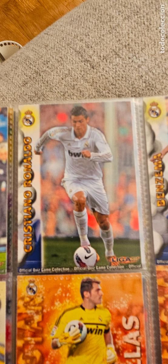 Cromos de f&uacute;tbol: real madrid 20 cristiano ronaldo quiz game 2012 2013 12 13 mundicromo sport trading card