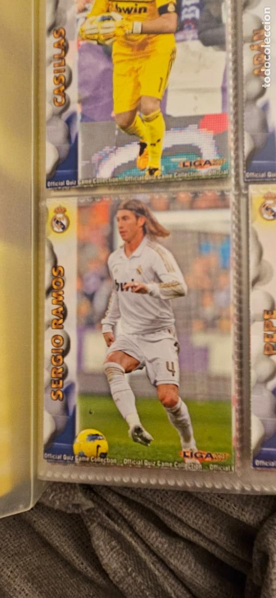 Cromos de f&uacute;tbol: real madrid 7 ramos quiz game 2012 2013 12 13 mundicromo sport trading card