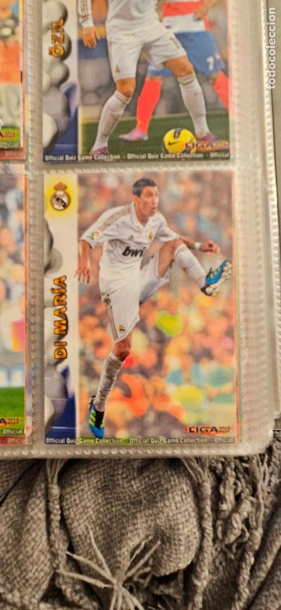 Cromos de f&uacute;tbol: real madrid18 di maria quiz game 2012 2013 12 13 mundicromo sport trading card