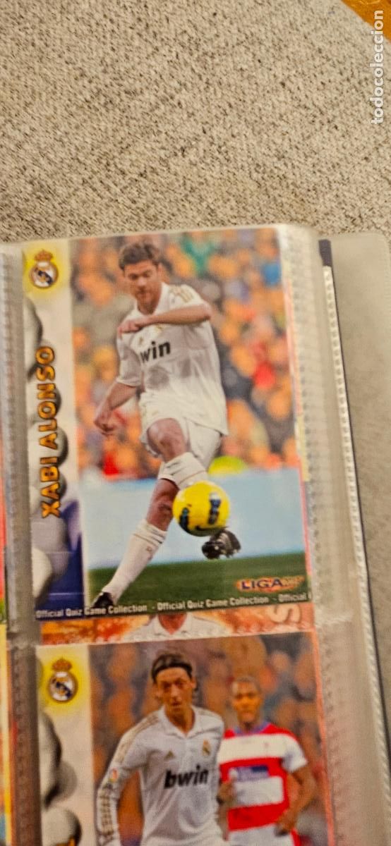 Cromos de f&uacute;tbol: real madrid 12 xabi alonso quiz game 2012 2013 12 13 mundicromo sport trading card