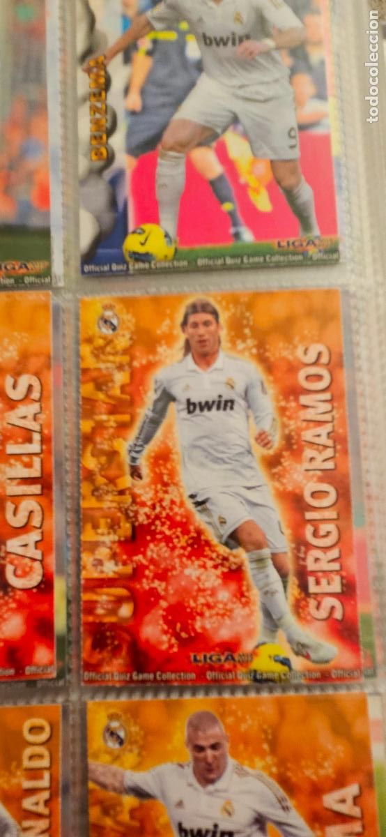 Fu&szlig;ball-Sticker: real madrid 24 superstar ramos quiz game 2012 2013 12 13 mundicromo sport trading card