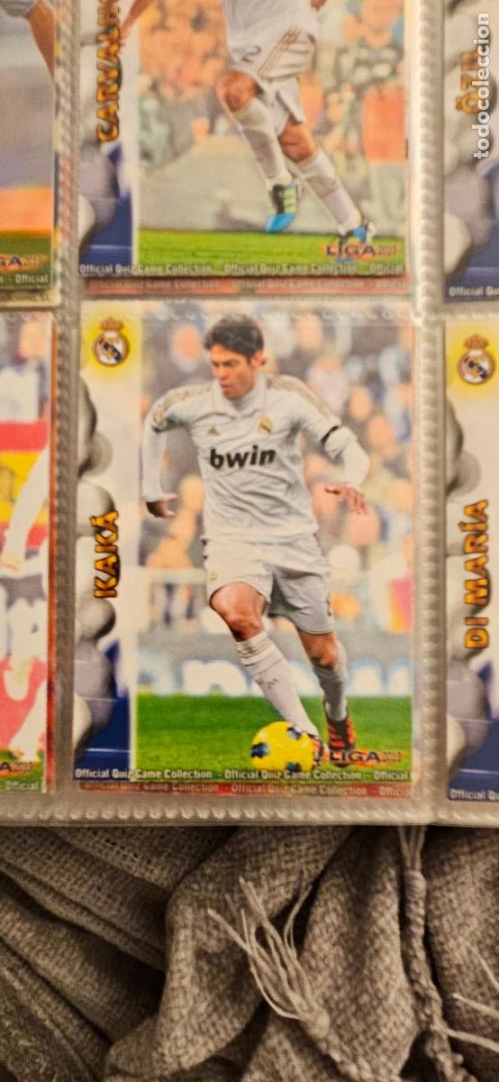 Fu&szlig;ball-Sticker: real madrid 17 kaka quiz game 2012 2013 12 13 mundicromo sport trading card