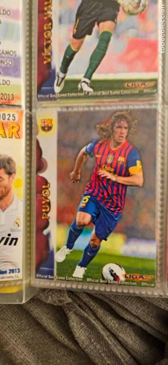 Fu&szlig;ball-Sticker: barcelona 34 puyol 2012 2013 12 13 mundicromo sport trading card
