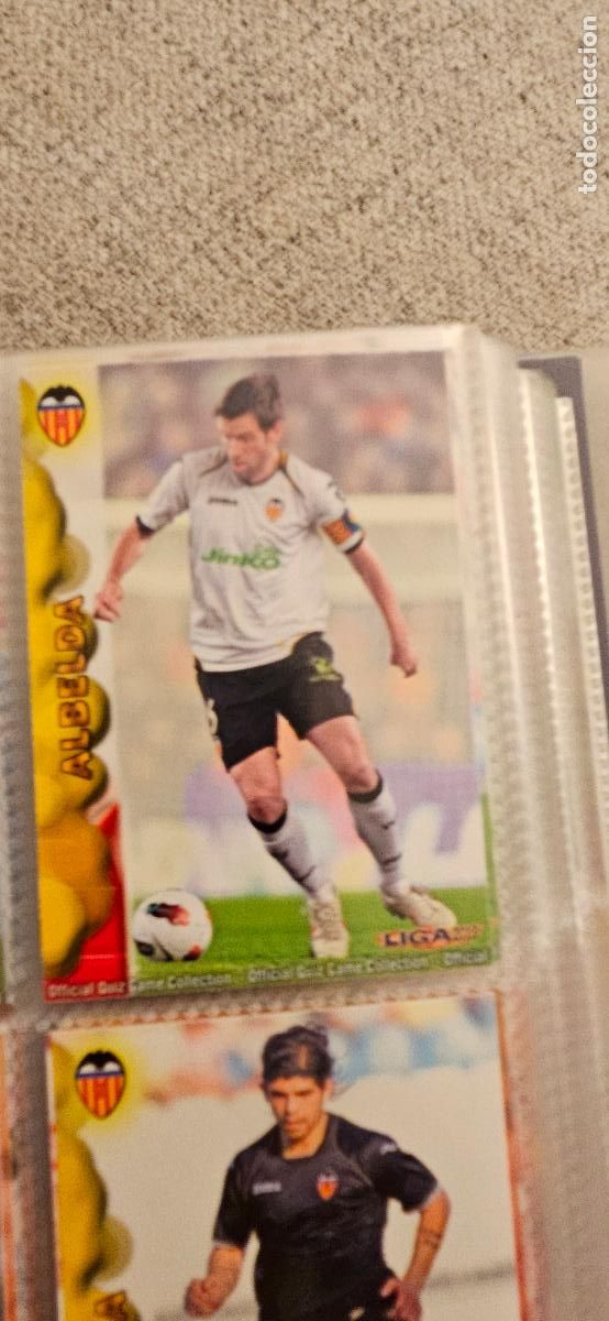 Fu&szlig;ball-Sticker: valencia 66 albelda 2012 2013 12 13 mundicromo sport trading card