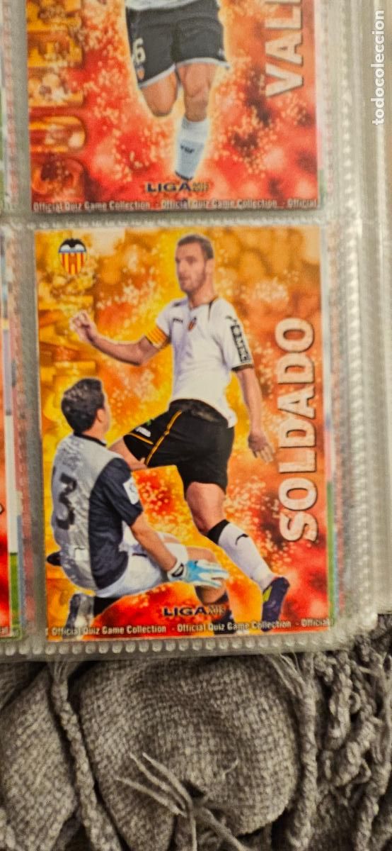 Football Stickers: valencia81 soldado 2012 2013 12 13 mundicromo sport trading card