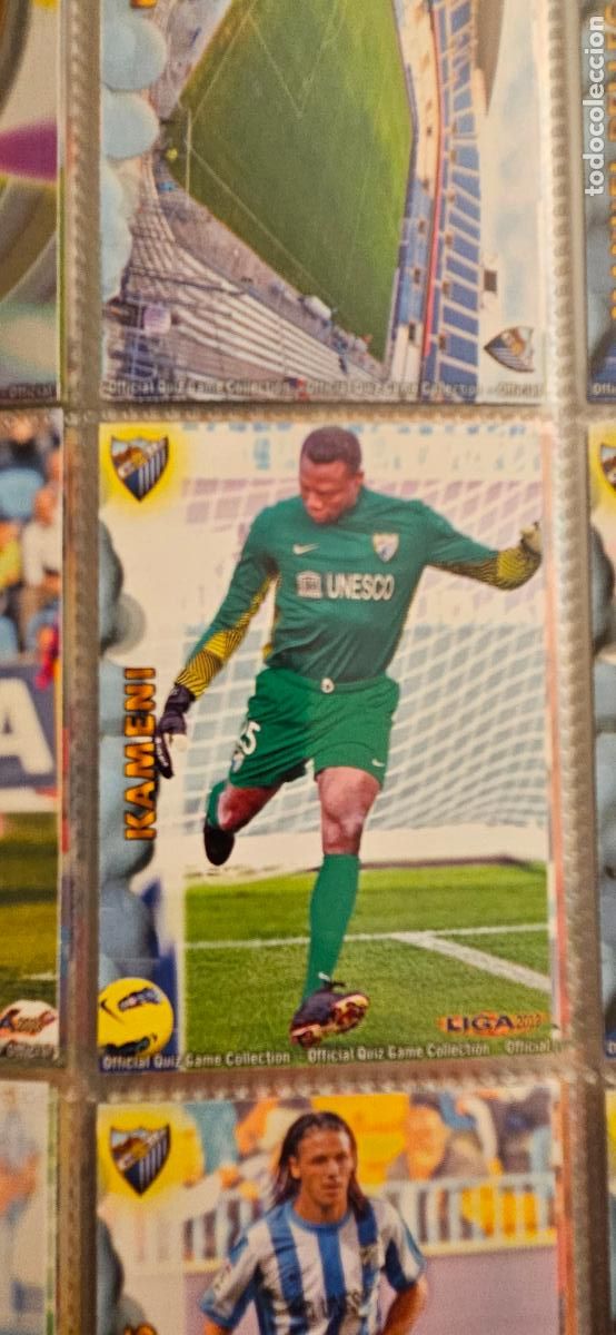 Football Stickers: malaga 86 kameni 2012 2013 12 13 mundicromo sport trading card