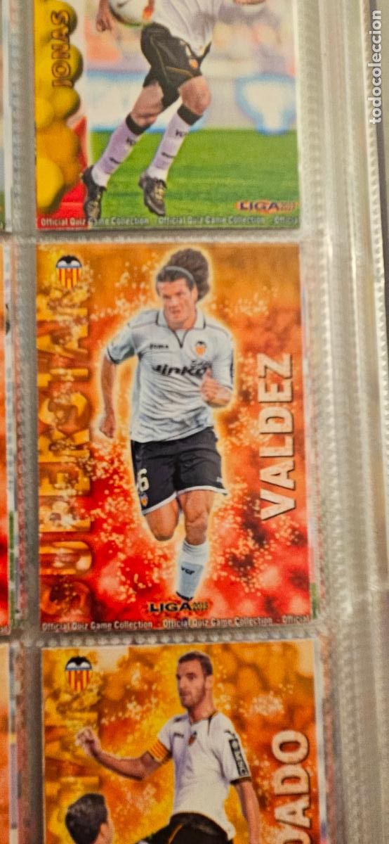 Football Stickers: valencia 78 superstar valdez 2012 2013 12 13 mundicromo sport trading card