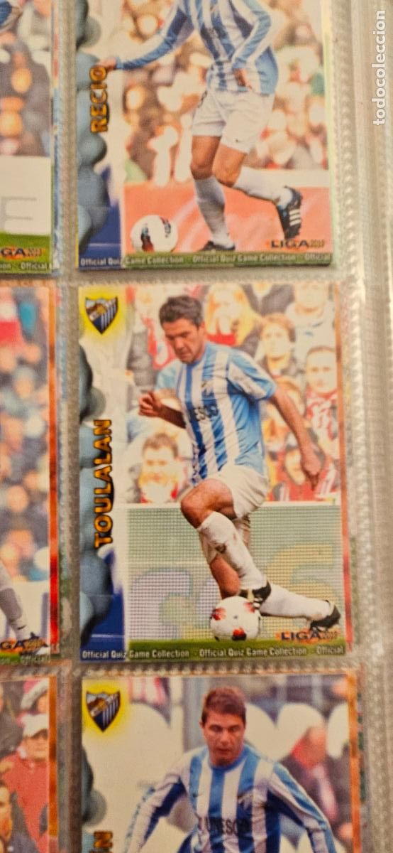 Football Stickers: malaga 96 toulalan 2012 2013 12 13 mundicromo sport trading card