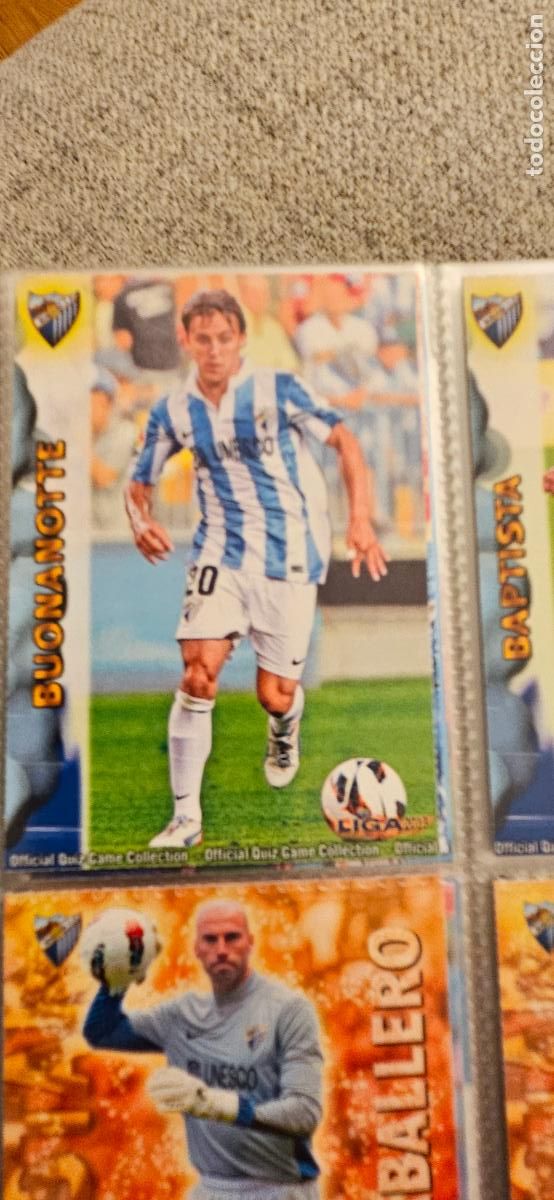 Cromos de f&uacute;tbol: malaga 101 buonanotte 2012 2013 12 13 mundicromo sport trading card