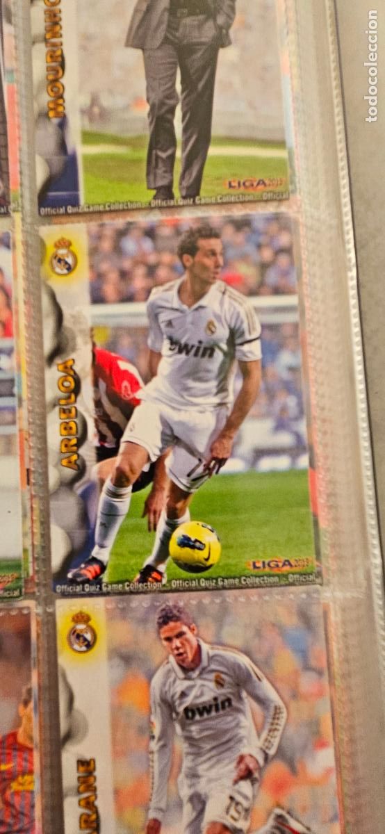 Cromos de f&uacute;tbol: real madrid 6 arbeloa quiz game 2012 2013 12 13 mundicromo sport trading card