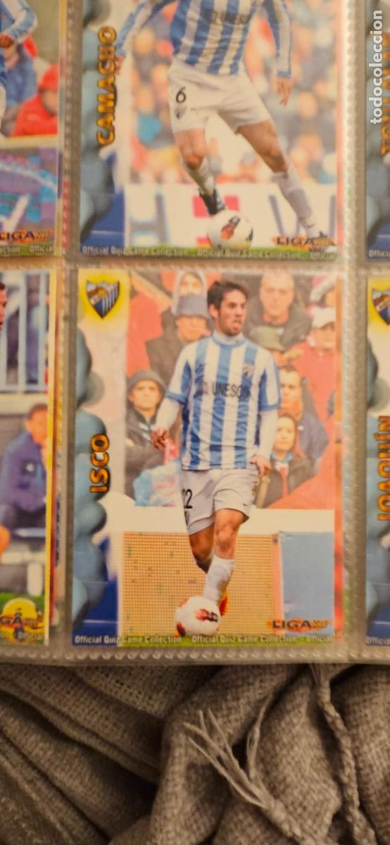Cromos de f&uacute;tbol: malaga 98 isco 2012 2013 12 13 mundicromo sport trading card