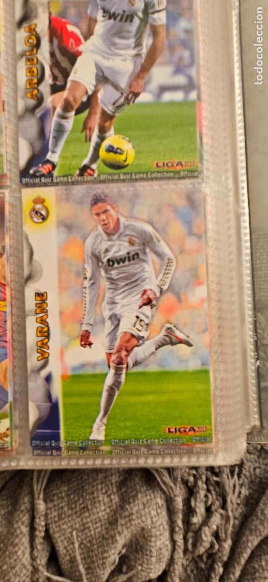Cromos de f&uacute;tbol: real madrid 9 varane quiz game 2012 2013 12 13 mundicromo sport trading card