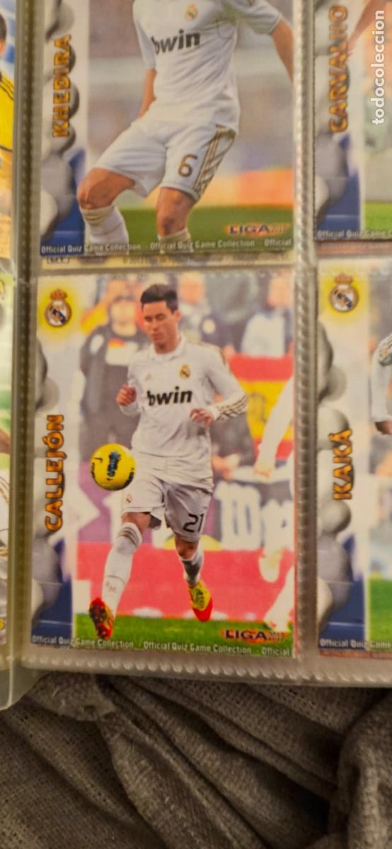Cromos de f&uacute;tbol: real madrid16 callejon quiz game 2012 2013 12 13 mundicromo sport trading card