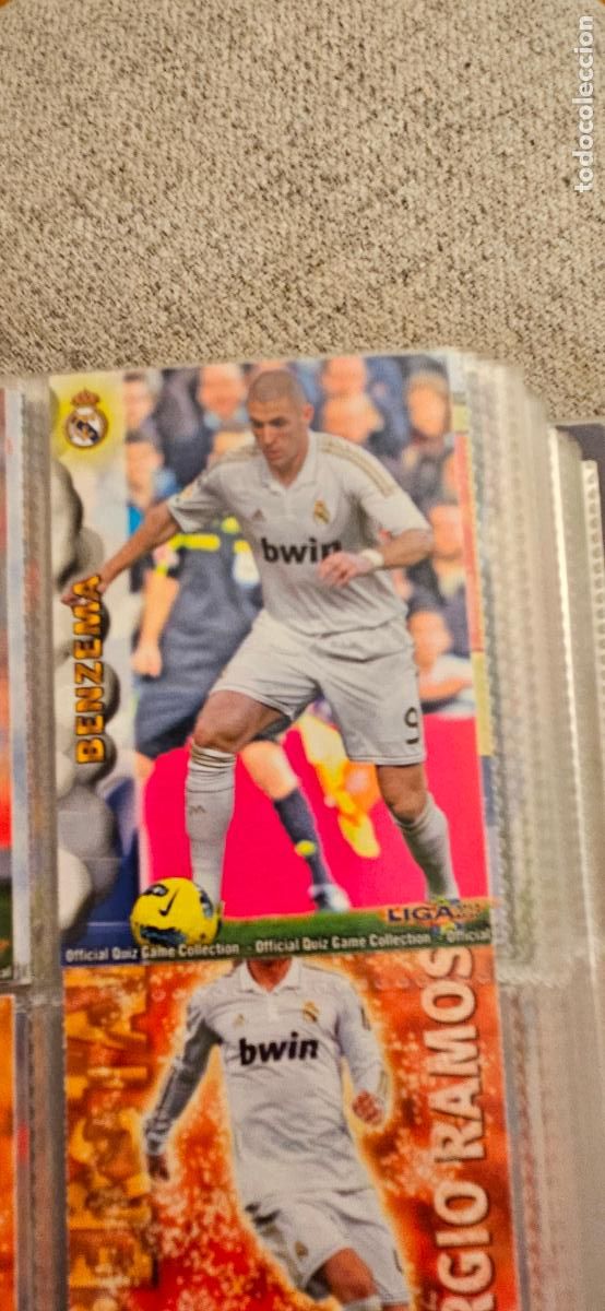 Cromos de f&uacute;tbol: real madrid 21 benzema quiz game 2012 2013 12 13 mundicromo sport trading card