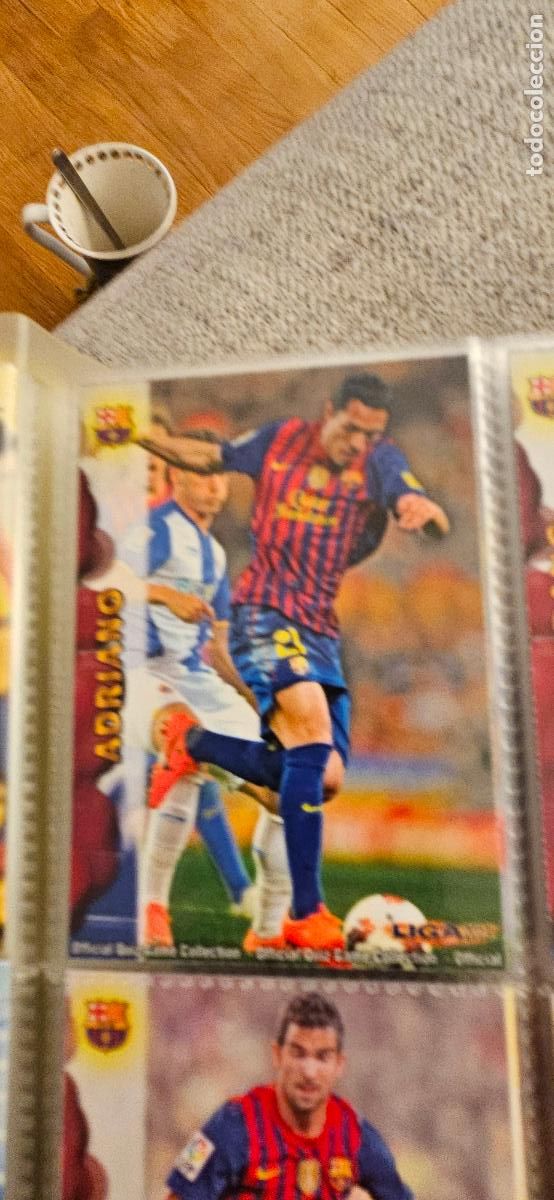 Cromos de f&uacute;tbol: barcelona 37 adriano 2012 2013 12 13 mundicromo sport trading card