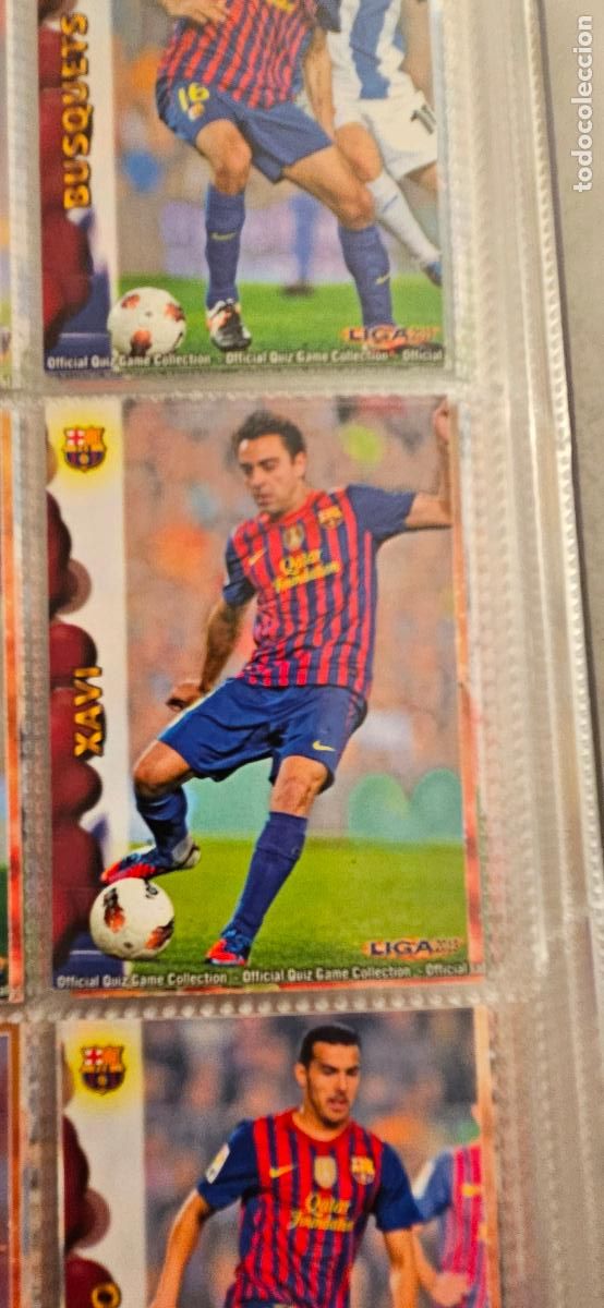 Cromos de f&uacute;tbol: barcelona42 xavi 2012 2013 12 13 mundicromo sport trading card