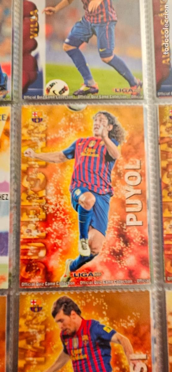 Cromos de F&uacute;tbol: barcelona 50 superstar puyol 2012 2013 12 13 mundicromo sport trading card