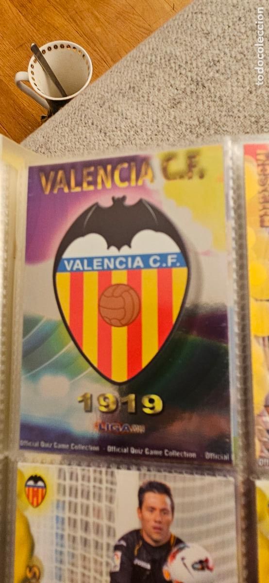 Cromos de F&uacute;tbol: valencia 55 escudo 2012 2013 12 13 mundicromo sport trading card