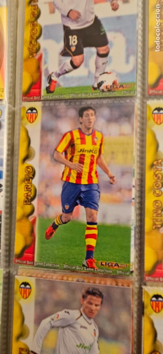 Cromos de F&uacute;tbol: valencia 67 parejo 2012 2013 12 13 mundicromo sport trading card