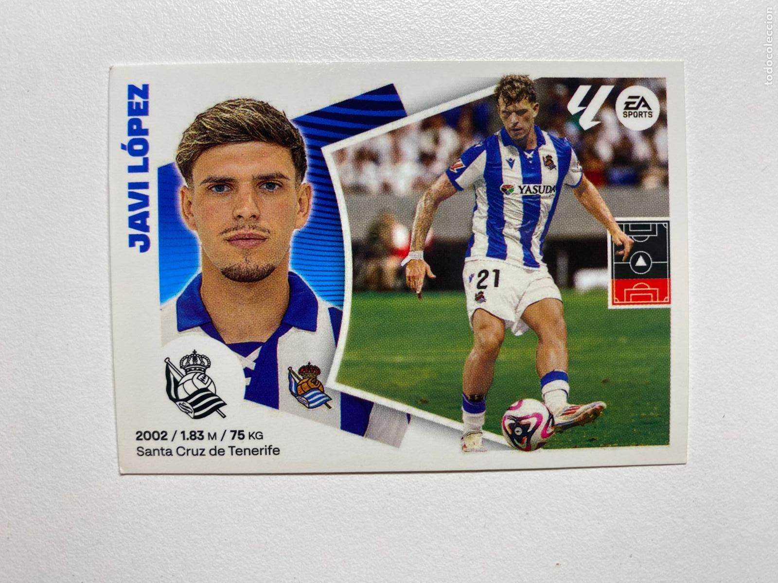 Cromos de Futebol: N 9 &Uacute;LTIMOS FICHAJES Javi L&oacute;pez LIGA ESTE 24 25 &Aacute;LBUM CROMOS PANINI 2024 2025