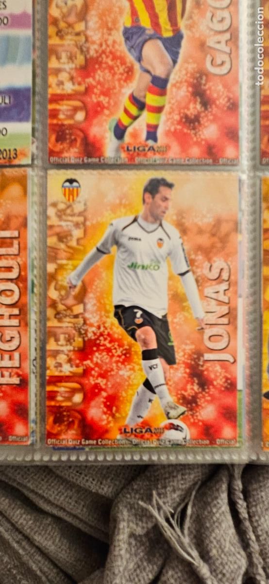 Cromos de f&uacute;tbol: valencia 80 jonas superstar 2012 2013 12 13 mundicromo sport trading card