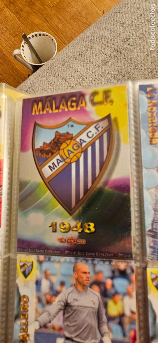 Cromos de f&uacute;tbol: malaga 82 escudo 2012 2013 12 13 mundicromo sport trading card